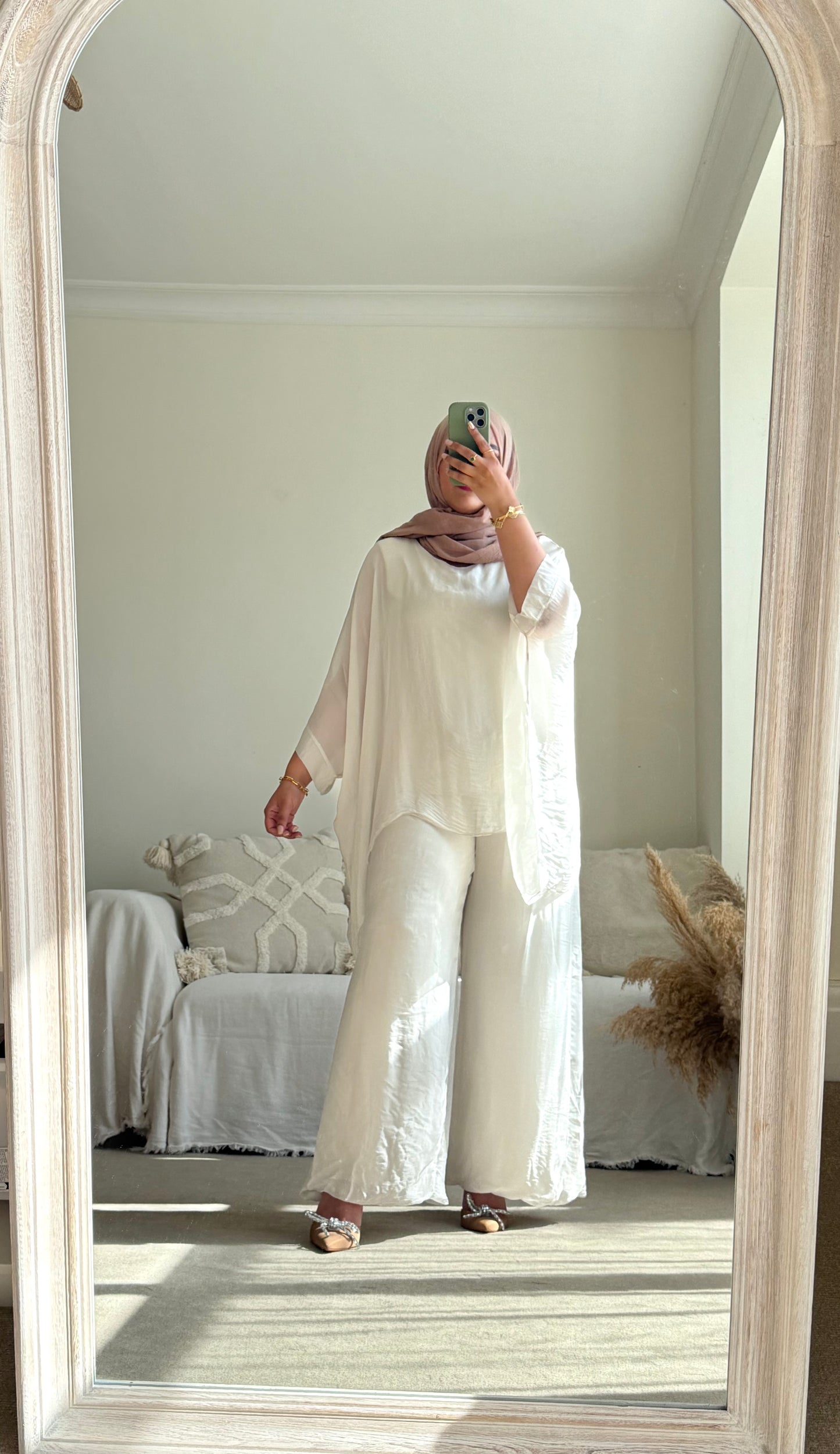 Ariana Co-ord - Cloud White