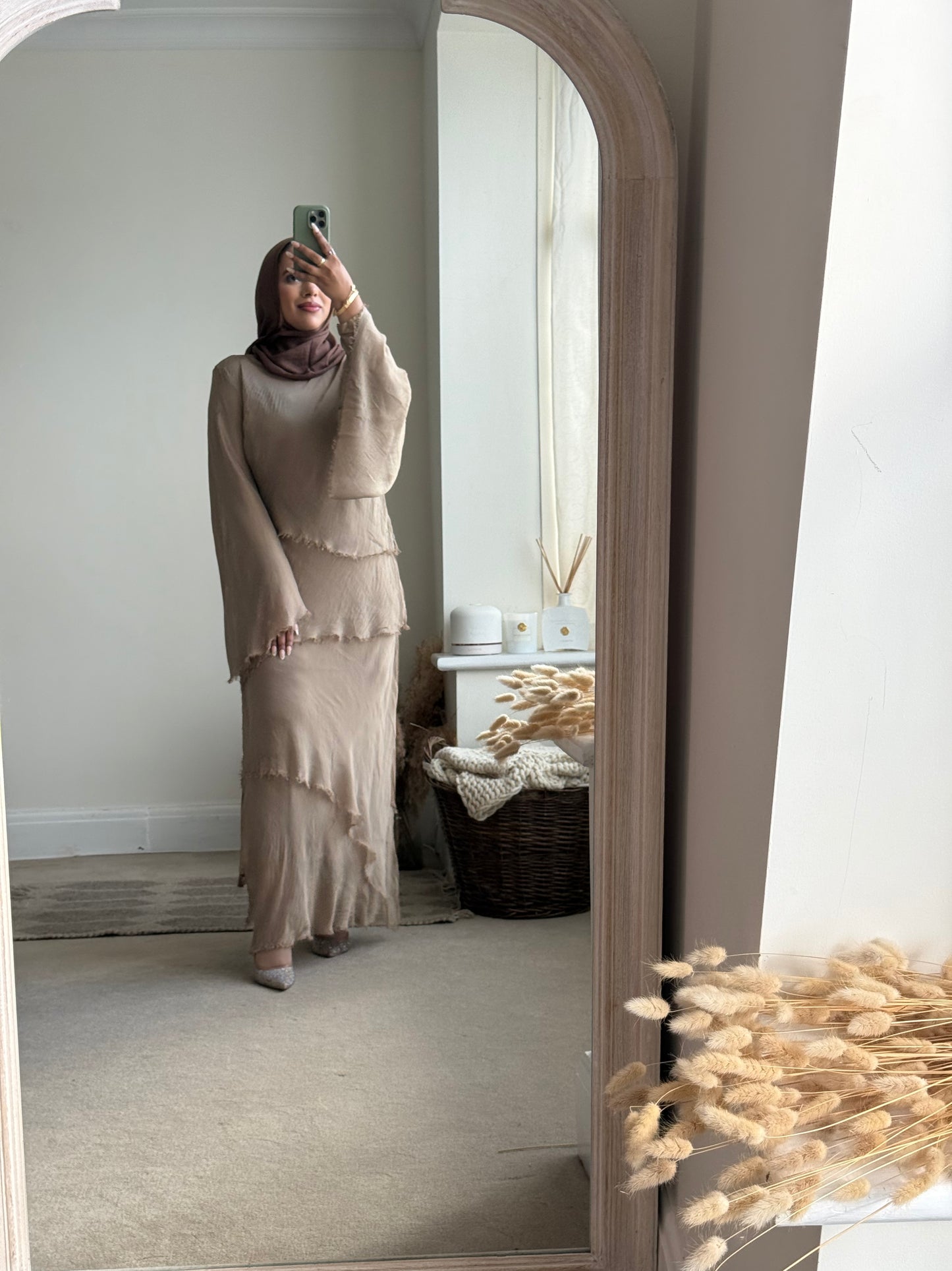 Raiya Dress - Beige