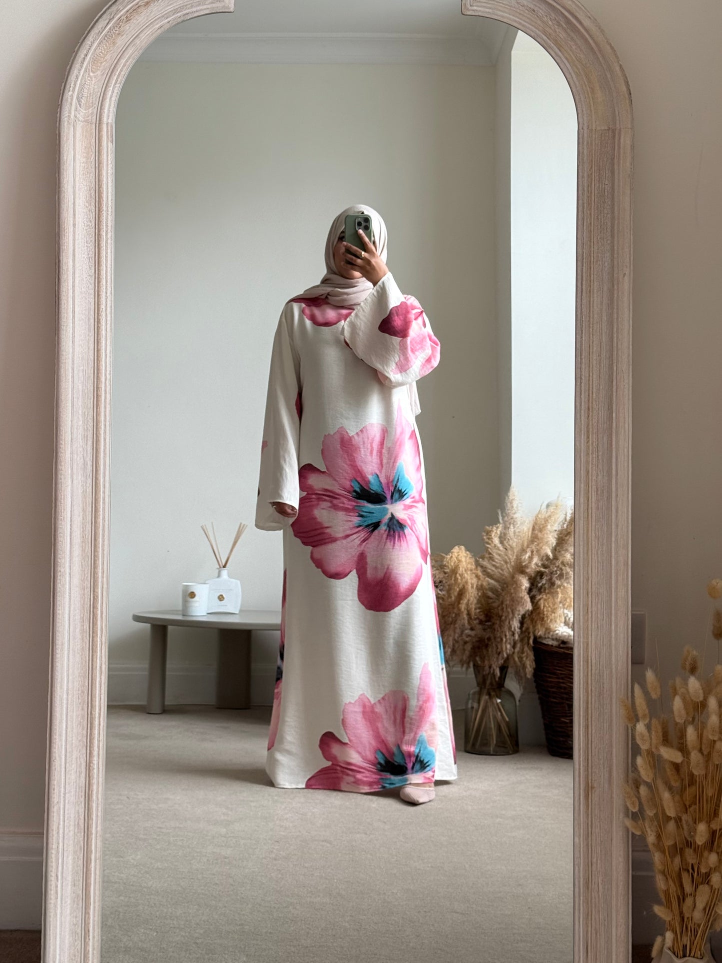 Floral print dress