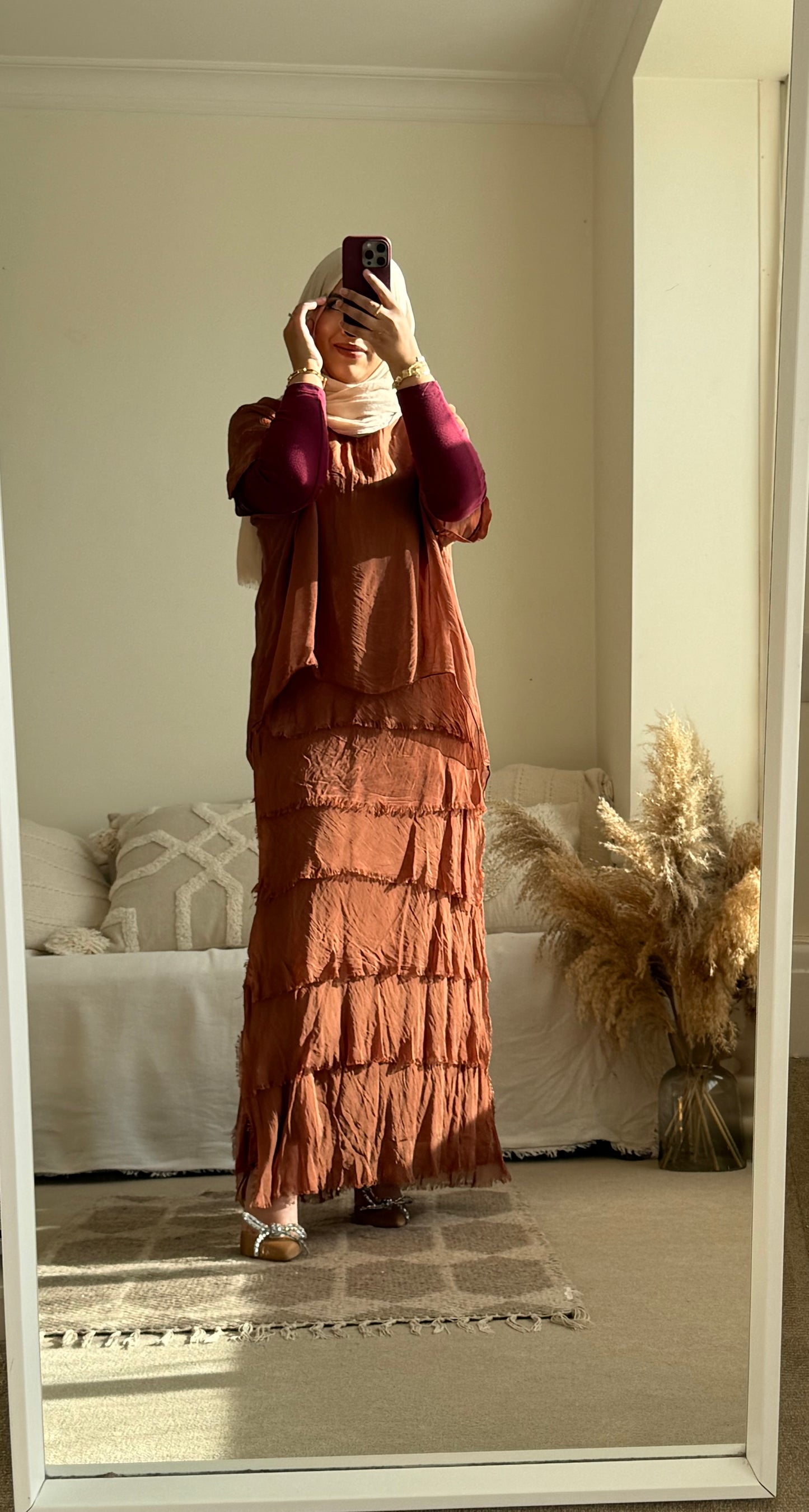 Ariana Dress - Bronze
