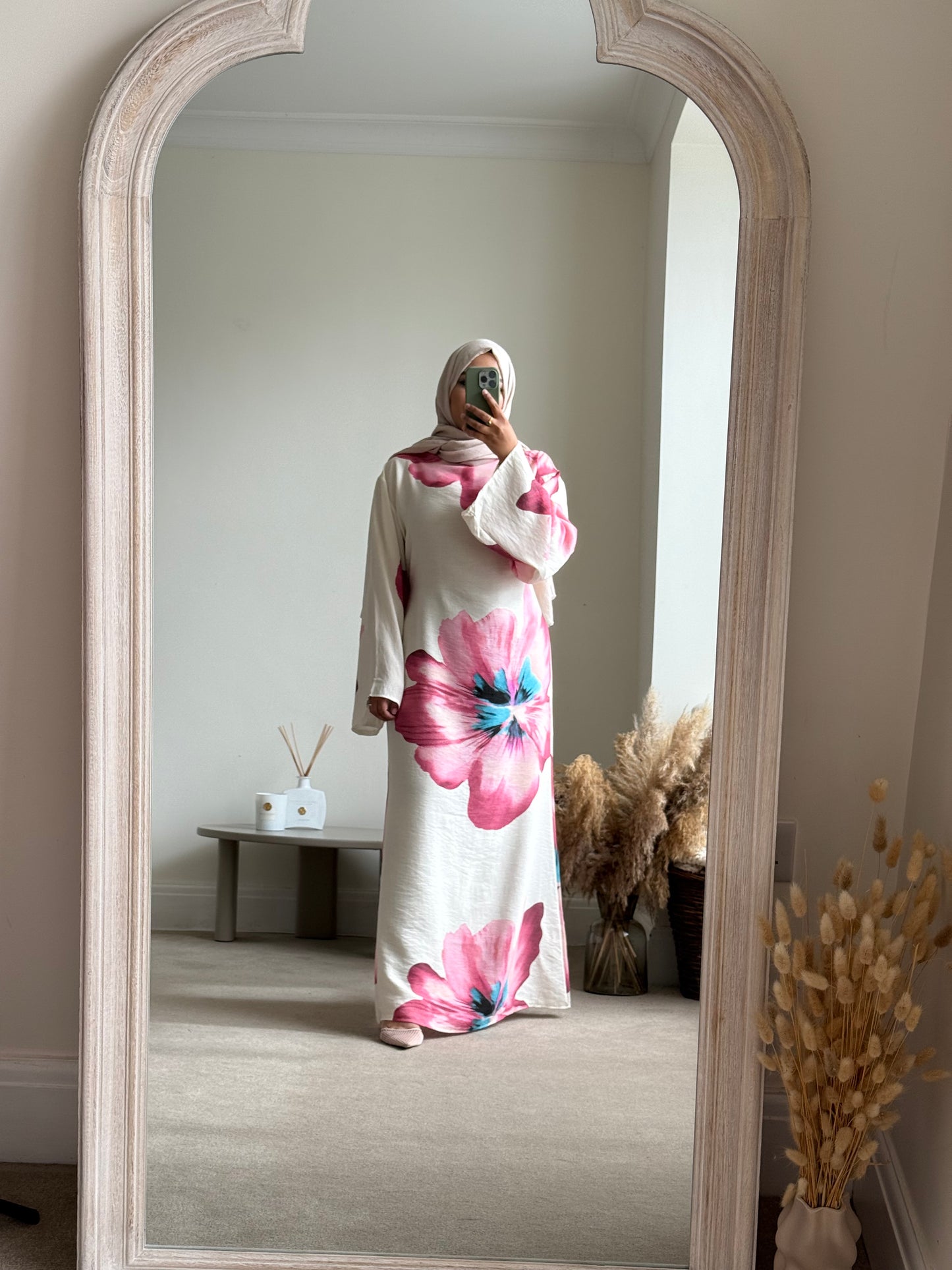 Floral print dress