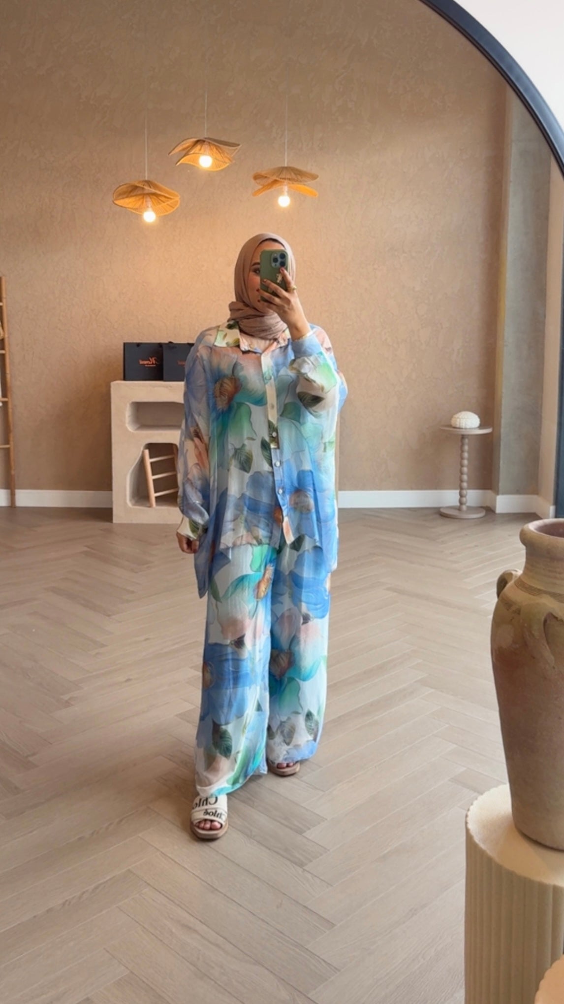 Summer Dream Blue Ariana Co-ord