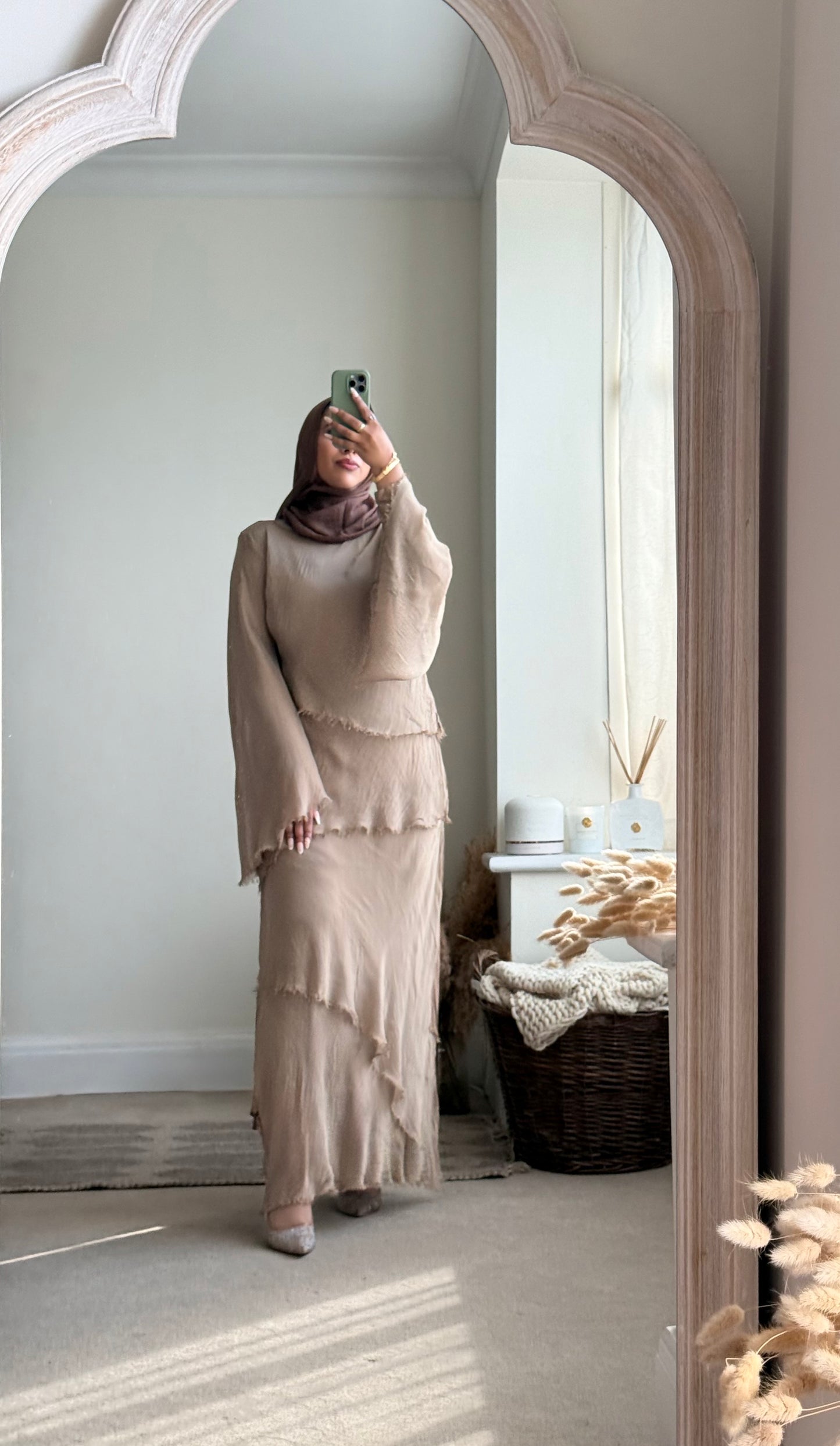 Raiya Dress - Beige