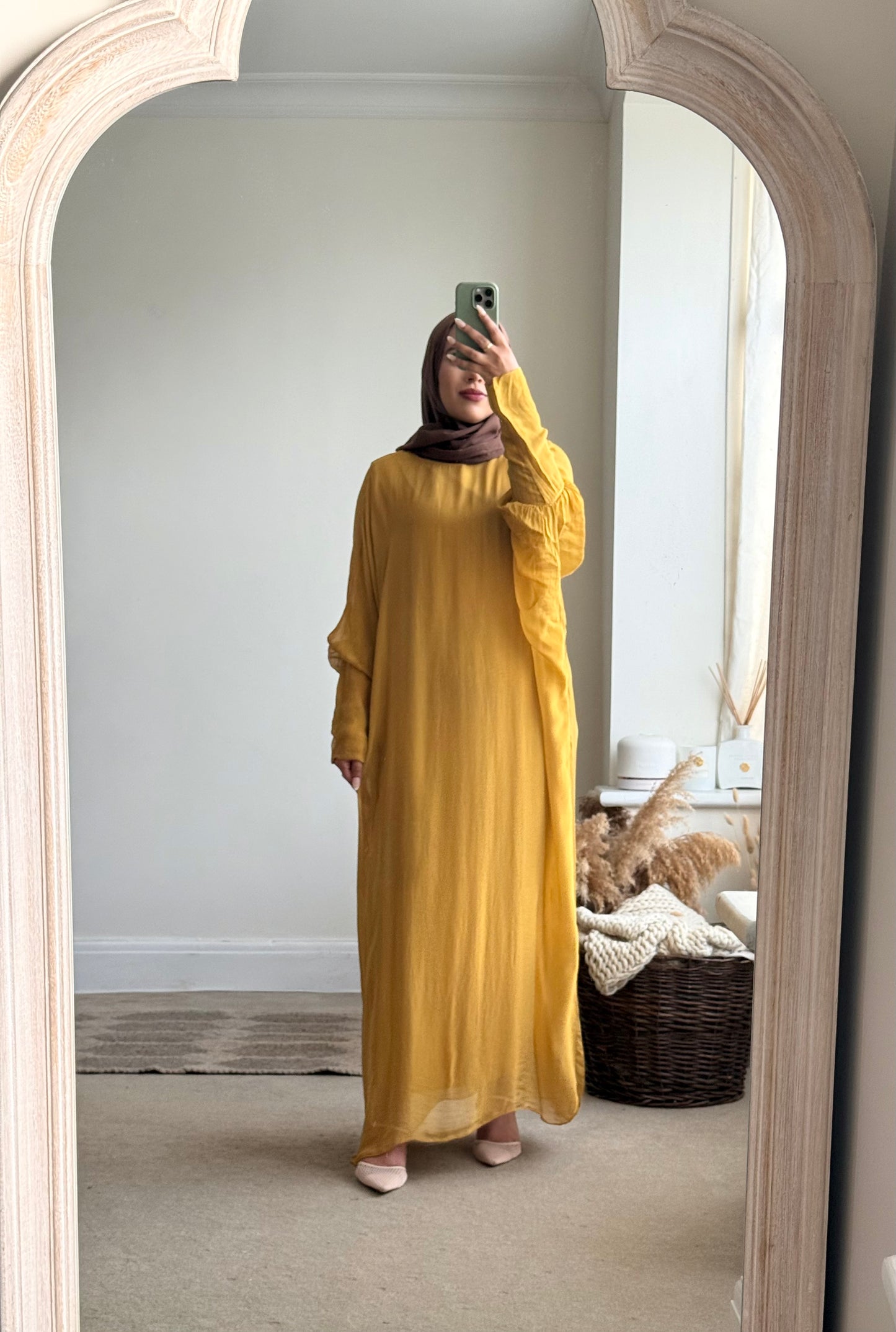 Ariana Maxi Dress - Mustard