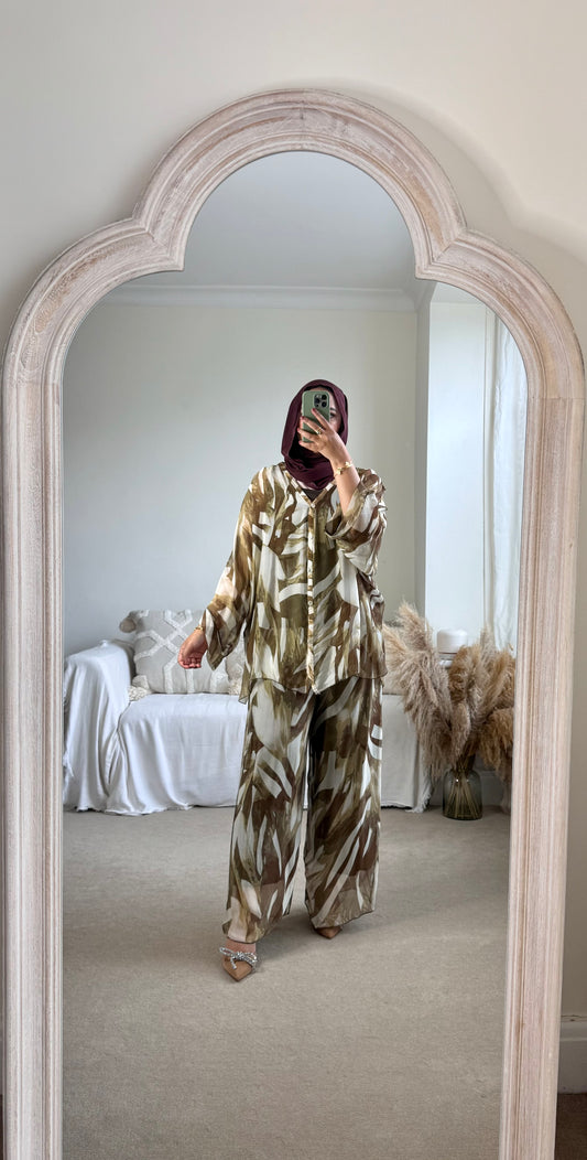 Ariana Co-ord - Forest