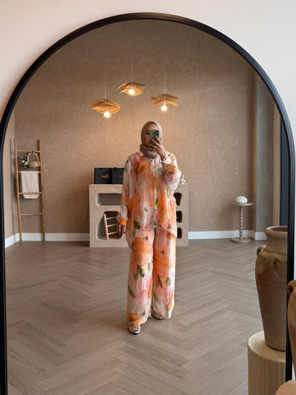 Summer Dream Ariana Co-ord Peach