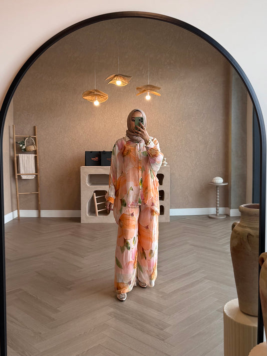 Summer Dream Ariana Co-ord Peach