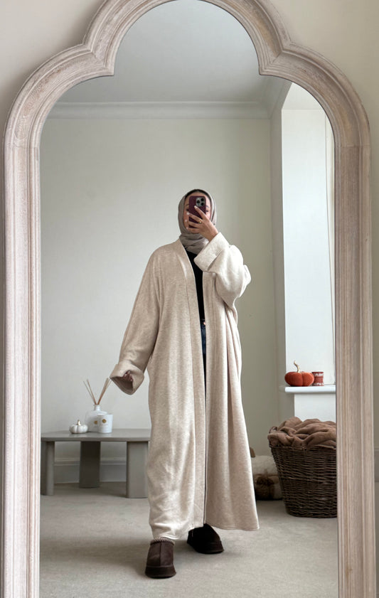 Jasmine - Soft Jersey kimono - Cream