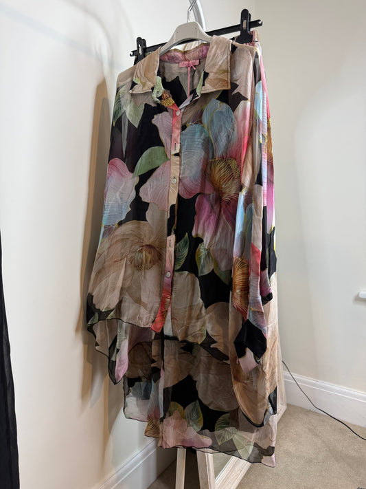 Summer Dream Ariana Co-ord Black