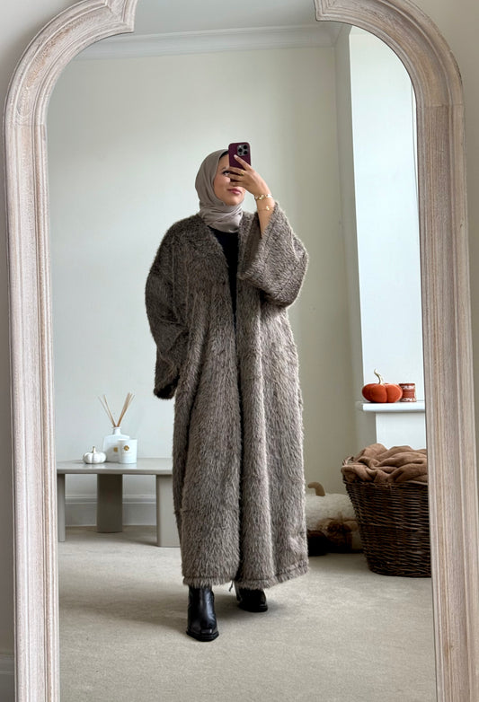 Ava Coatigan - Taupe