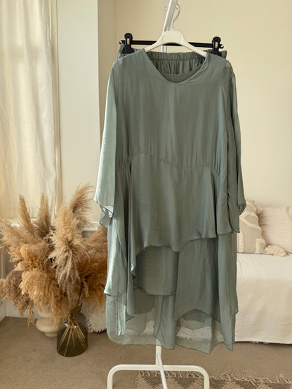 Ari Co-ord Set - Sage