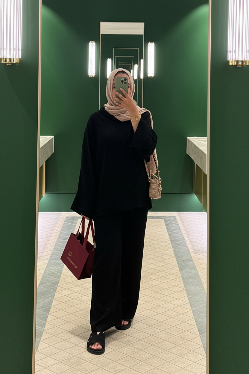Dina co ord set Black