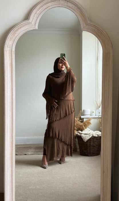 Raiya Dress - Brown