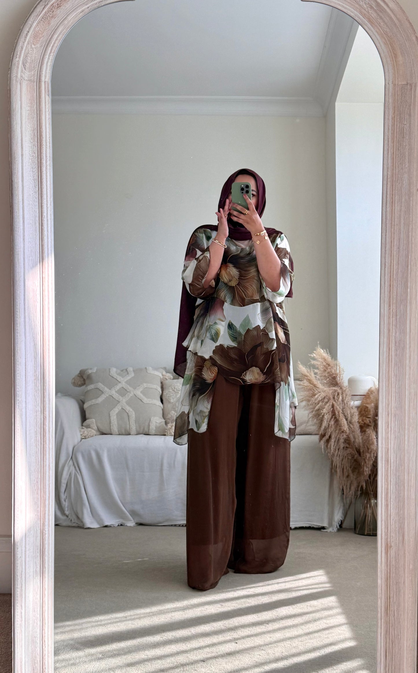 Ari Co-ord Set - Brown